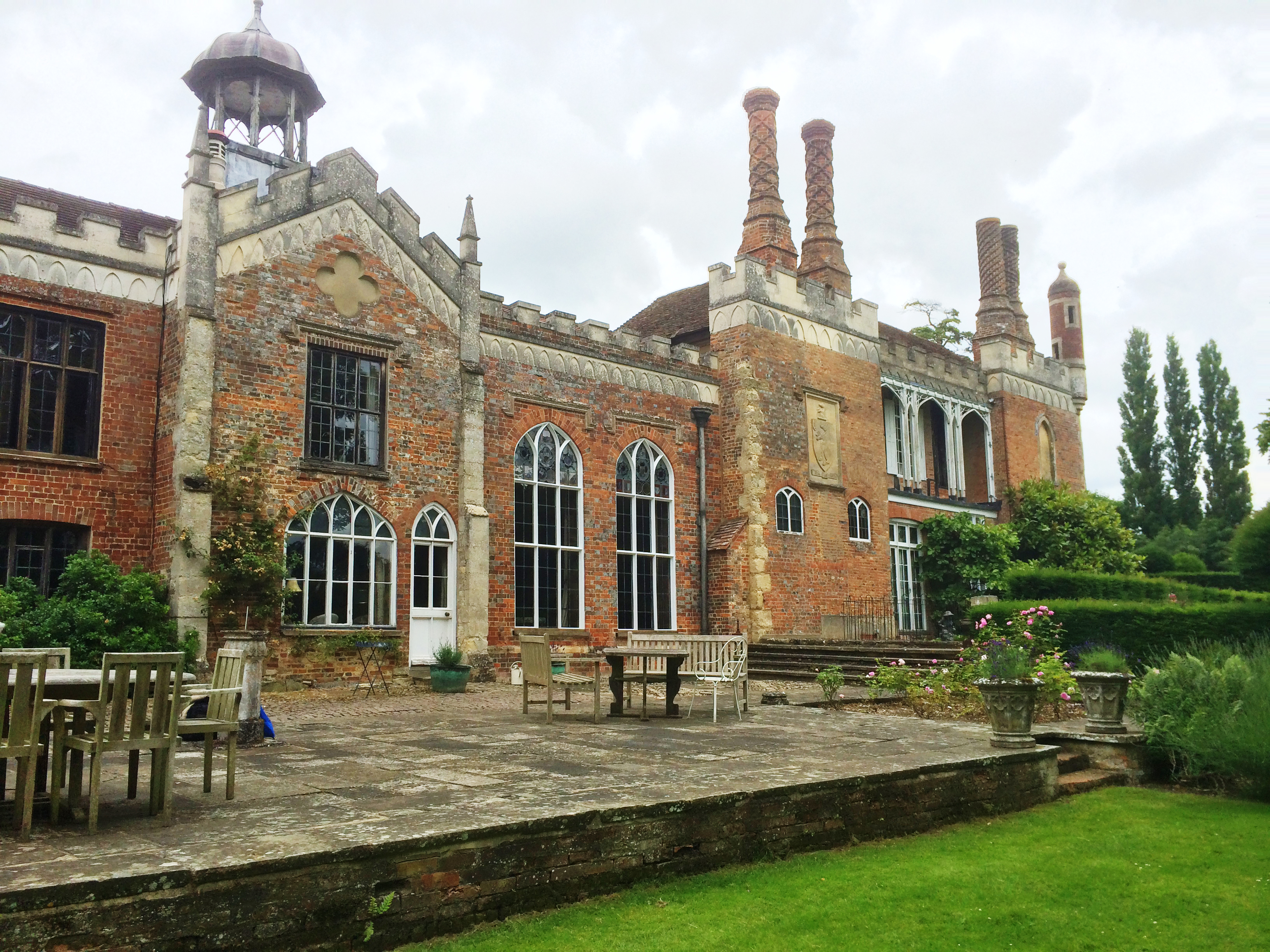 back of nether winchendon house oxford bicester stunning wedding venue filming iphone